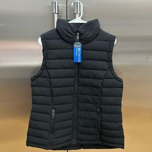 Nautica Women's Black Puffer Vest